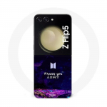 Coque Samsung Galaxy Z Flip5 BTS army groupe BTS roi de la K-pop