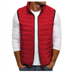 Meeste s&uuml;gistalvine t&otilde;mblukk Mood v&auml;rvi vest Vest pealismantel One size must