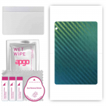 apgo Protective Skin Sticker for the back compatible with Honor Pad 5 10.1, Wrap Film, Foil, Vinyl - Pattern Carbon Chameleon CAKA1