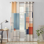 &Otilde;limaal Abstraktne K&auml;sitsi Maalitud Vintage Akna Kardinad Elutuppa Luksuslik Magamistoa Kardin K&ouml;&ouml;gi Rulood Draperiid Kardinad 135W x 60H(cm) x1