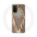 Coque pour Oppo A54 5G Attrape R&ecirc;ve marron Capteur de R&ecirc;ves