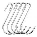 5 tk Kardinakonksud S-kujuline Suurep&auml;rane kandev&otilde;ime Tugev roostevastane libisemisvastane roostevabast terasest kellam&auml;ng lindude s&ouml;&ouml;tja laterna lillepotihoidikud S