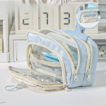 1 tk Fashoini loominguline pliiatsi&uuml;mbris lastele poiss-t&uuml;druku kommiv&auml;rvi suure mahutavusega pliiatsikott Kawaii kaasaskantav kirjatarvete hoiukott