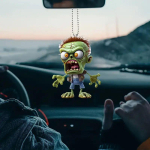 1 tk &otilde;udustegelane 2D lame ripats auto tahavaate peegel rippuv kaunistus &otilde;udusfilmi tegelaskuju Halloweeni j&otilde;ulupeo kaunistus A Style