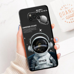 Armas Astronauti Silikoonist Luksuslik Telefonikott Poco F3 GT X3 Pro F4 F1 M3 M4 5G C40 X3 NFC X4 X4 NFC F4 GT Pocophone F1 M3 Pro jaoks Pocophone F1