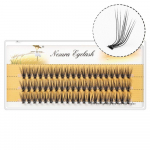 Uued L Curl Mink kunstripsmed 60 klastrit ripsmesalv meigi jaoks 10D/20D ripsmepikendused, individuaalsed k&auml;sitsi valmistatud ripsmed 8cm