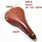 G98 Retro Vintage jalgrattasadul Puhast veisenahast K&auml;sitsi valmistatud iste Custion Bike Sport Sadul Jalgratta Sadul Bike Seade