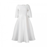 Suvine uus &uuml;hev&auml;rviline Swing seelik Temperament &Otilde;htukleidid Kleidid Pikad Peokleidid S valge