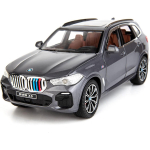 1/24 skaala BMW X5 linnamaasturi mudelauto m&auml;nguasi, tsingisulamist tagasit&otilde;mmatav m&auml;nguauto koos heli ja valgusega, kingitus poisile t&uuml;drukule 1/24-Size:20.5*8.5*7.5cm