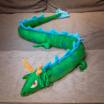 220cm elutruu plush draakoniga t&auml;idetud hiina m&uuml;toloogiliste olenditega koheva draakonipadja simulatsioonim&auml;nguasjad laste m&auml;nguasjad kodukaunistused 220cm
