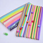 Wishing Star Paber 23 * 1 cm Solid Candy Color Star Paberiribad Lucky Origami Paber DIY Kokkupandavad t&auml;hevirnad 1030 TK