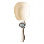 Koeratoidu kaalumislusikas Multifunktsionaalne Uus Jahu Riis Lemmikloomatoidu Instrument M&otilde;&otilde;tmine Suure mahutavusega Elektrooniline M&otilde;&otilde;telusikas