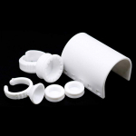 Ripsmete poolitaja Nail Art Tattoo Liimi Kaubaaluse hoidik Ripsmepikendusr&otilde;ngad Stand Kleepuv pigmendihoidjad S&otilde;rmede ilut&ouml;&ouml;riistad