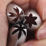 1Seadke keskmise glasuuriga torustik kondiitritoodete otsikute otsad K&uuml;psetust&ouml;&ouml;riist roostevabast terasest otsikud