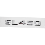 Auto tagaluugi logokleebised SL350 SL400 SL450 SL500 SL550 SL600 jaoks Auto tagakasti 3D embleemm&auml;rk Kleebis SL350 h&otilde;be