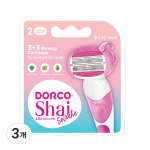 Dorco SHAI SWEETIE žileti terad 2 tk gil žileti terad, 2 pakki, 3 pakki, Korea žileti tera