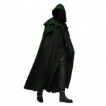 Halloweeni Cosplay Mantliga kapuutsiga &uuml;hev&auml;rviline disain Unisex keeb lahtiselt sobiva maskeerimispeo n&otilde;ia kost&uuml;&uuml;m XXXL punane