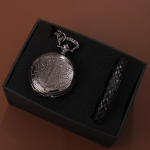 2tk/komplekt, taskukellade komplekt, erinevad taskukellad + moodne kaelakee v&otilde;i k&auml;ev&otilde;ru, ideaalne kingitus perele ja s&otilde;pradele. 2pcs/set A