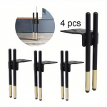 4 tk DIY m&ouml;&ouml;bel Metalljalad Kapijalad metallist diivanile voodi k&otilde;rval diivanilaud riidekapid jalad asendusjala k&otilde;rgus reguleeritav m&ouml;&ouml;bli lauajalad