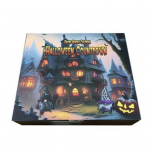 2024. aasta Halloweeni p&auml;kapiku advendikalender P&ouml;&ouml;rdloenduse kalender Pimekarbi mini p&auml;kapikukujukesed Halloweeni lauakaunistus kodupeoks Sets