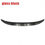 Autospoiler 3-sektsiooniline reguleeritav universaalne tagaspoiler, sabatiib DIY osade muutmise tarvikud Gloss Black-Middle Section Black