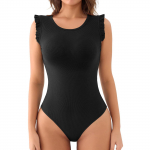 Naiste mood Seksikas &otilde;huke massiivne varrukateta O-kaelusega body S