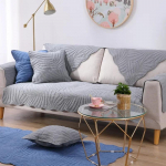 Moodsad lehed Tikandid Diivani kate &Uuml;lipehme puuvillane kangas libisemiskindel diivanipadjad Slipcover tepitud diivan k&auml;ter&auml;tik diivani kate 70x70cm 1pcs