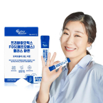 Vitamin Village Perfectbiotics Dual Functional Prebiotics FOS 4000 Plus Zinc 30 Packets 1 Month Supply Lactobacillus Probiotics, Korean health