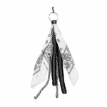 Rippuv ornament hip-hop stiilis Paisley tr&uuml;kitud r&auml;tik Tutt Unisex p&uuml;ksid v&ouml;&ouml; kaunistus must