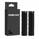 Jalgratta juhtraua k&auml;epidemed kummist ergonoomiline libisemisvastane amortisatsioon m&auml;gijalgratta juhtraua kate alumiiniumsulamist lukustusr&otilde;ngas must