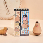 Armas multikas kapibara inglise s&otilde;nam&auml;rkmik, pooleldi katva s&otilde;na m&auml;lu &otilde;pilasraamat mini kaasaskantav taskueksam Loetle s&otilde;nam&auml;rkmik 135x75mm