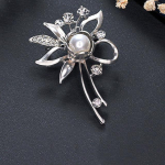 Moodne temperament pross naiste pross pross p&auml;rl Retro sall fikseeritud n&ouml;&ouml;pn&otilde;elaga kaunistus