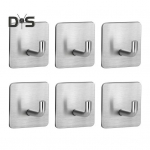 6 tk seinahoiukonksud, tugevad kandev&otilde;imega perforaatorid, lihtne paigaldus, isekleepuv roostevabast terasest konksude komplekt h&otilde;be