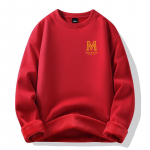 Moodsad meeste must kapuutsiga polsterdatud dressipluus meeste kevad-, s&uuml;gis- ja talve uus puuvillane kampsun paksendatud lahtine jakk M: recommended 80-55kg