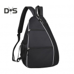 Pickleball kott tennise sulgpalli reketi seljakott Reguleeritava &otilde;laga spordikott Pickleballi seljakott veepudeli hoidjaga must