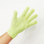 2 tk Vannikoorimine Kooriv Mitt Glove Scrub Glove Pesukindad Kahepoolsed vannikindad Kehamassaaži k&auml;sn roosa punane v&auml;rv