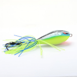 FTK 1-osaline 10G konnas&ouml;&ouml;da voolik ABS plastist lant &otilde;ngekonksuga Topwater Ray Frog 3D tehisilmad 1#