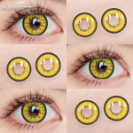 Eyeshare Cosplay v&auml;rvilised kontaktl&auml;&auml;tsed silmadele Halloween Crazy Color l&auml;&auml;tsed Kosmeetilised Beauty Pupil Iga-aastane kasutus