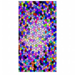 Vitraažakna kile l&auml;bipaistmatu j&auml;&auml;tunud privaatsuskaitse korduvkasutatav eemaldatav kodukaunistusega kiriku aknakate 50cm x 120cm