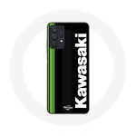 Coque Maniacase pour Samsung Galaxy A32 4G Kawasaki Floride Moto Marseille logo