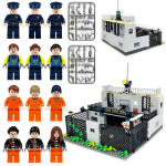 MOC s&otilde;jalise seeria Haldeni vanglakambri stseeni ehitusplokid