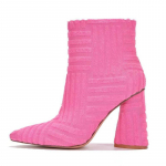 Br&auml;ndi disain Naiste poolsaapad Kevad-s&uuml;giskingad Naiste k&otilde;rged kontsad terava ninaga peokingad Moodsad l&uuml;hikesed saapad Lukuga paksud kingad Naiste saapad Suurus 36-43 36 roosa