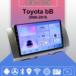 Android Carplay autoraadio Toyotale bB 2006-2016 Multimeediam&auml;ngija Peaseade Stereo GPS-navigatsioon BT WIFI 2+32GB 1+16GB