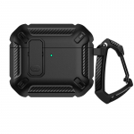 Switch Secure Lock Case &uuml;hilduv AirPods 4. p&otilde;lvkonna p&otilde;rutuskindel kaitsekate Apple AirPods 4 2024 &uuml;mbrisele For Airpods 4 2024 must