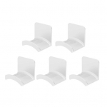 K&otilde;rvaklappide riputusalus koos libisemisvastaste padjadega 1 kg kandev&otilde;imega universaalse &uuml;hilduvusega k&otilde;rvaklappide m&auml;ng valge