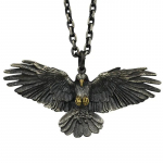Vintage Animal Crow ripats Eagle kaelakee isiksus meeste ja naiste punk hip hop rock mood ehted peoaksessuaarid kuld