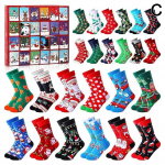 12/24 paari j&otilde;ulusoki advendikalender 12/24 j&otilde;ulup&auml;eva pidulik meestele P&uuml;had 2024 X1W3 24-1set