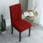 Jacquard s&ouml;&ouml;gitooli kate Spandex elastne veniv pika seljatoega tooli &uuml;mbris toolide jaoks K&ouml;&ouml;k Hotell Pulmabankett 1 piece veini
