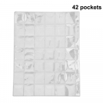 20/30/42 Tasku m&uuml;ntide kollektsiooni album Mini Penny M&uuml;ntide hoiustamisalbumid Plastikust klassikaline m&uuml;ndihoidja leht