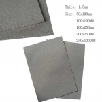 Nikkelvahu suurus, paksus 1,5 mm aku jaoks, elektriline mahutavus 50 * 100 mm / 100 * 100 mm / 100 * 250 mm / 200 * 250 mm / 250 * 1000 mm 1.5x50x100mm